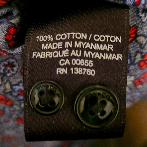 ❗️Mens CLEAROUT❗️RW&Co Tailored Men's Shirt - Picture 4 of 4